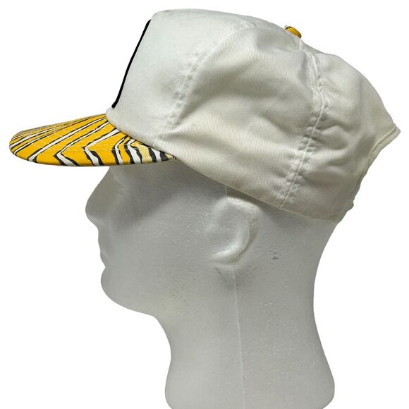 Vintage Flys Open Golf Tournament Baseball Cap Hat Golfing Golfer Snapback White - Picture 9 of 13